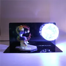 

Dragon Ball Z Action Figures Vegeta Kamehameha Anime Dragonball Figurine Model DIY Toy Set Esferas Del Collectible+Ball+Base