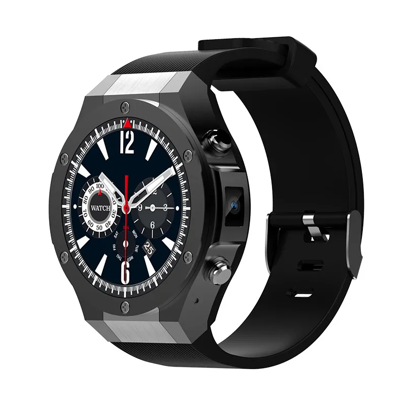 Microwear H2 Android IOS 1 г + 16 ГБ Смарт часы 39 дюймов MTK6580 телефон 3G Wi Fi gps 5MP сердечного ритма