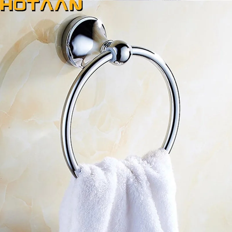 Stainless steel ring wall mount towel ring bathroom accessories bath