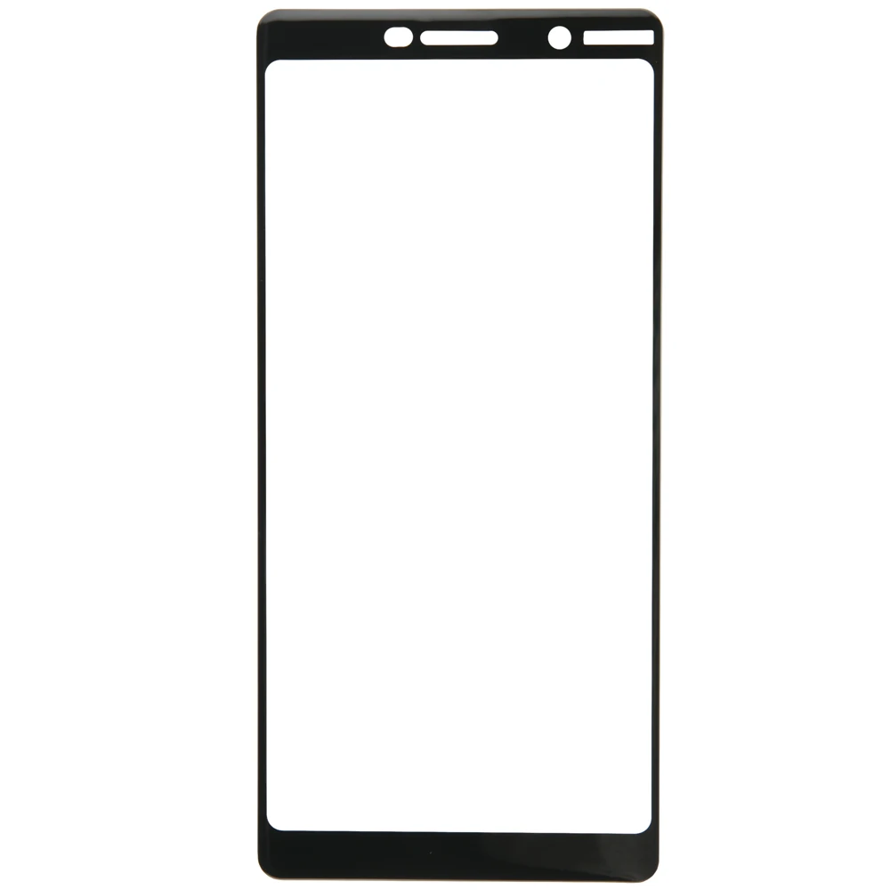 Защитное стекло Red Line для Nokia 7 Plus Full Screen (3D) 6.0&quot чёрное | Мобильные телефоны и