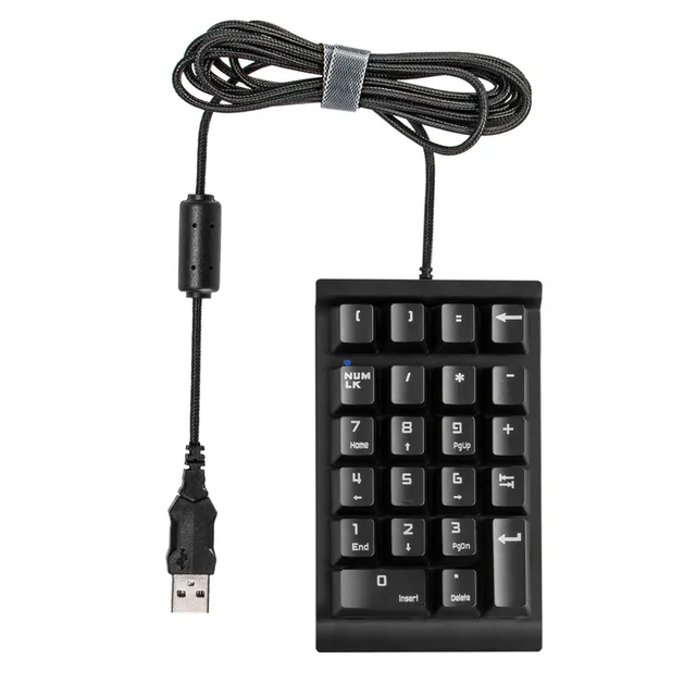 22 Keys USB Wired Numeric Keyboard Keypad Adapter  For Laptop PC match the number pad to your keyboards A30 22 Keys USB Wired Numeric Keyboard Keypad Adapter  For Laptop PC match the number pad to your keyboards A30