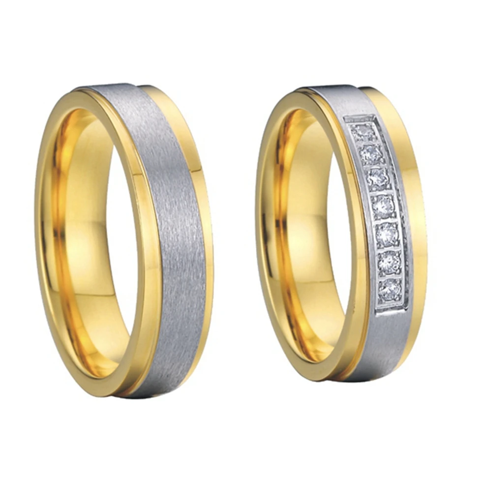Buy custom his and hers engagement wedding bands