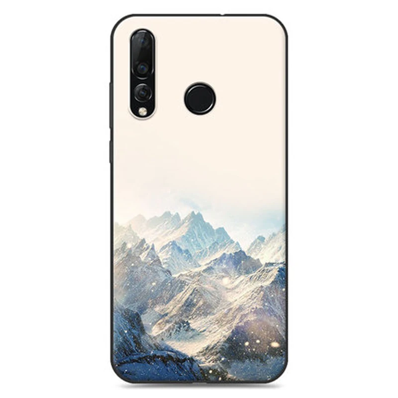 Чехол для Huawei Nova 4 Мультяшные Мягкие силиконовые чехлы из ТПУ телефонов Nova4