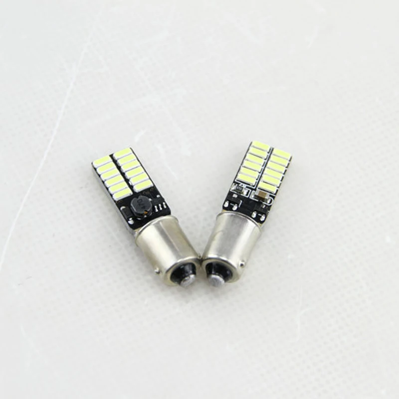 2X H6W 434 Bax9s Canbus ОШИБОК 24 SMD светодиодный стояночный боковой светильник лампы для Passat CC(2011