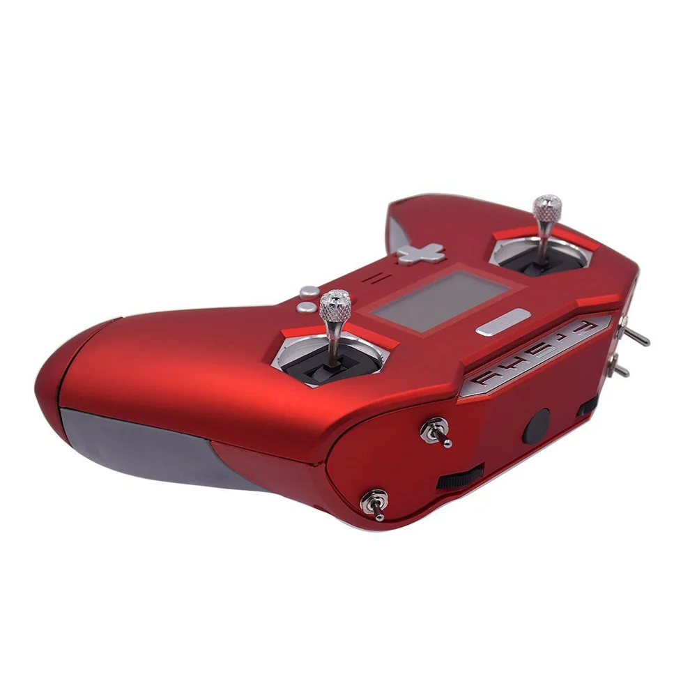 FrSky Taranis X-Lite 2.4G 16CH Transmitter with Mini Sensor Gimbals Free Link App Mode 2 - Red