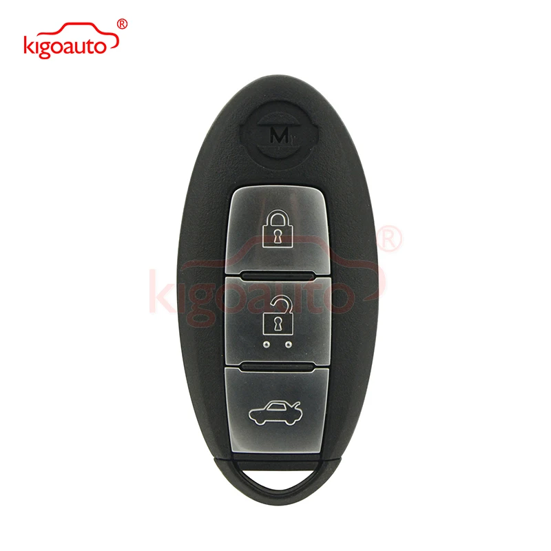 Умный ключ 3 кнопки 433 9 МГц 4A/47 чип для Nissan Teana 2013 2014 2015 2016 2017 kigoauto | Автомобили и