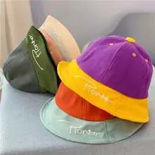 Детская летняя Панама Sunbonn для девочек, Панама, детская пляжная шляпа для защиты от солнца, радужная шляпа от солнца, подарок на день рождения, шляпа с широкими полями, H169D