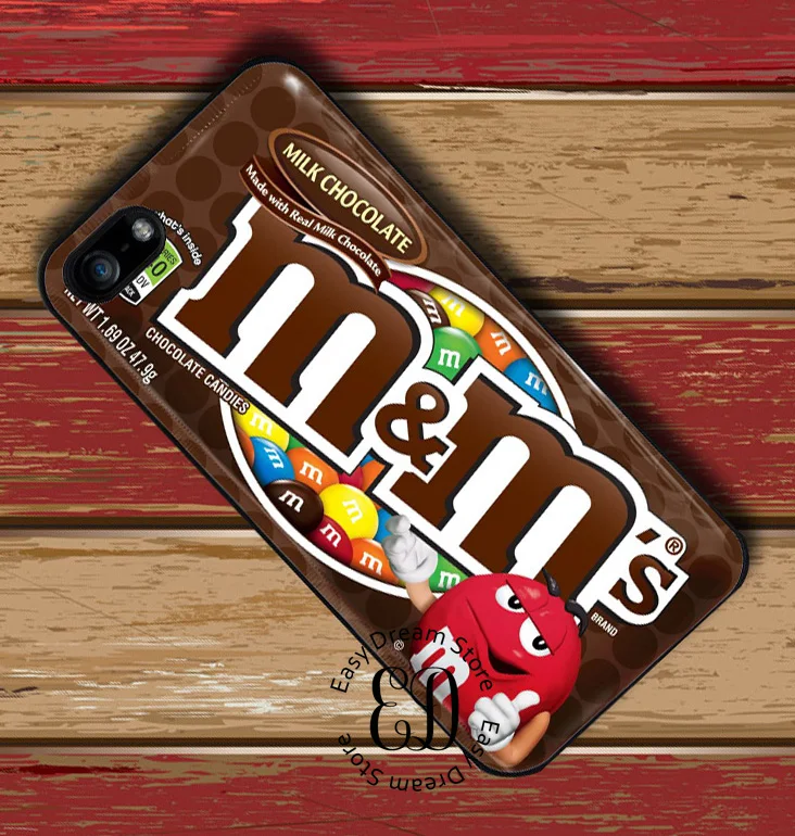 

M&M Chocolate Candy case for iphone 11 pro X XR XS Max 6 7 8 11 plus Samsung s10 E s7 s8 s9 plus note 8 9 10