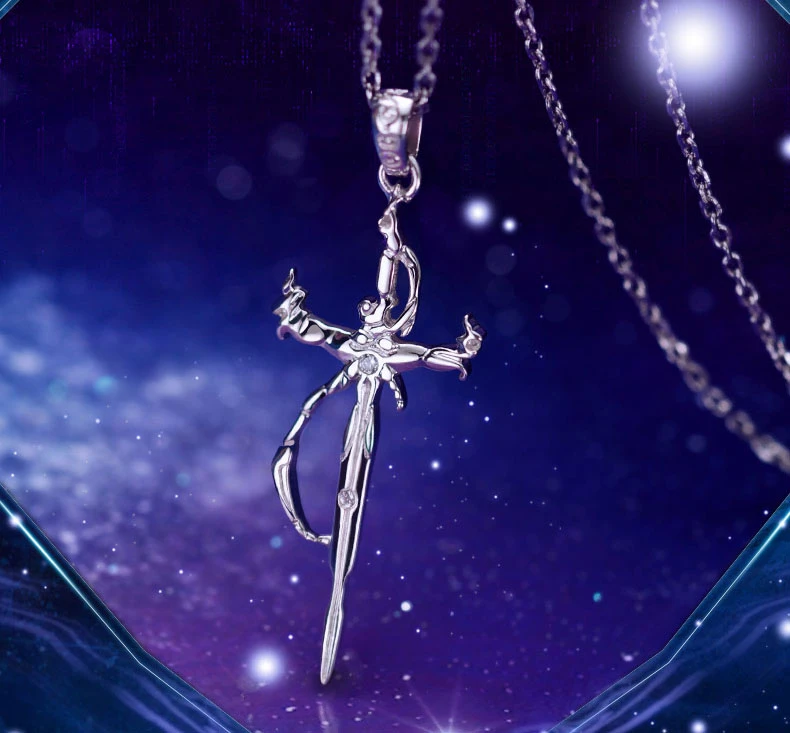 18kリターンの王isana八代をダモクレスの剣アニメネックレスペンダントアニメコスプレ小道具のギフトn1 Pendant Necklaces Aliexpress