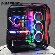 

BarrowWaterway Boards For Zeaginal ZG-07 Case, For Intel CPU Water Block & Single/Double GPU Building ZGC07N-SDB