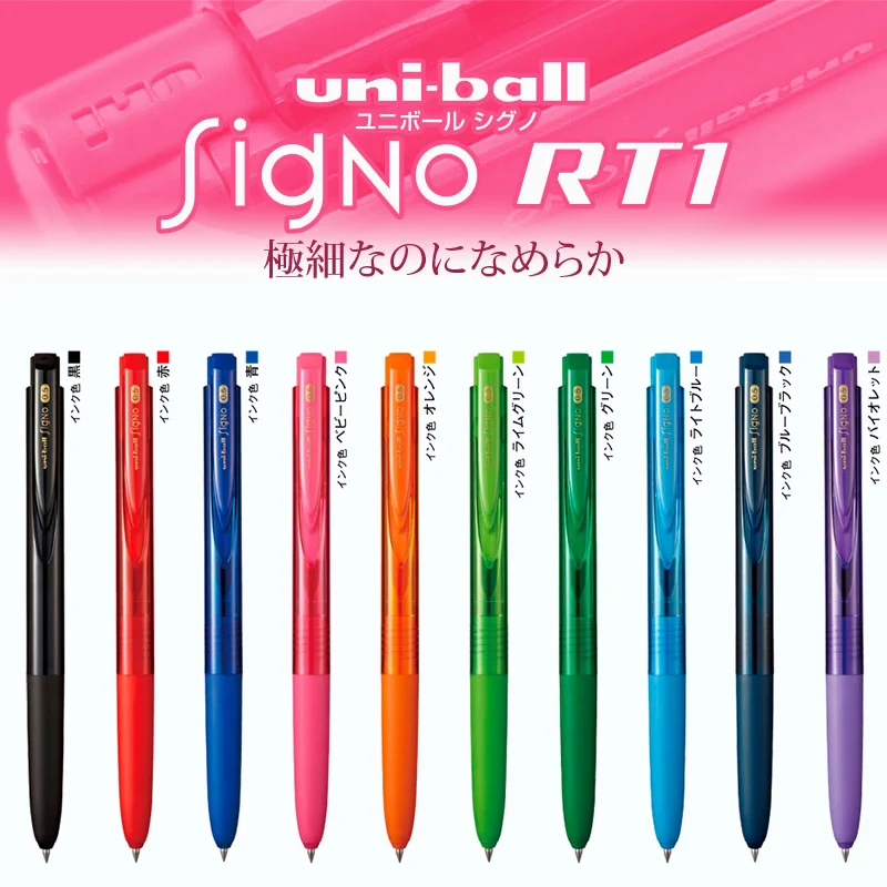 Mitsubishi Uni ball Signo RT1 UMN155 0.38mm Gel Ink pen Japan 10 Colors