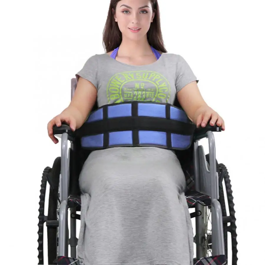 Корректор осанки ремень безопасности инвалидной коляски Регулируемый уход за больными ремень безопасности для пациента пожилых подтяжки поддерживает