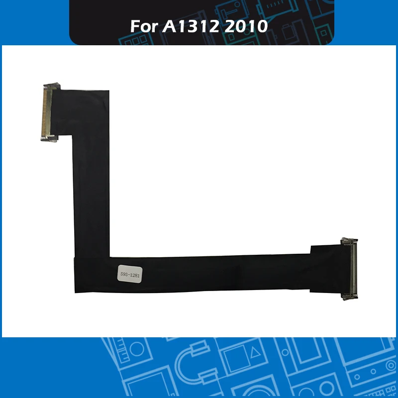 Новый ЖК кабель для светодиодного дисплея LVDS 593 1281 1352 Для iMac 27 дюймов A1312 гибкий