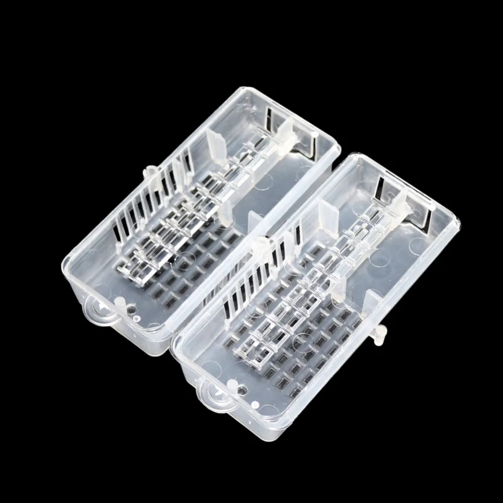 Beekeeping Tools Accessories 10 Pcs Bee Transport Cages Queen House Beehive White transparent Queen Cage