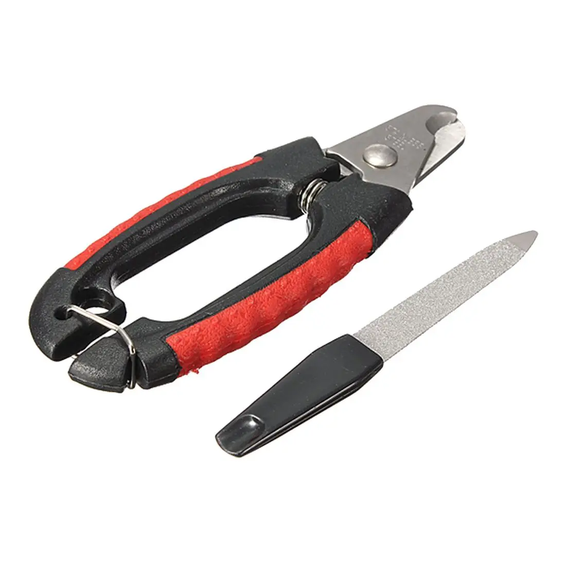 UESH Pet Dog Cat Stainless Steel Nail Claw Toe Scissors Clipper +Toe