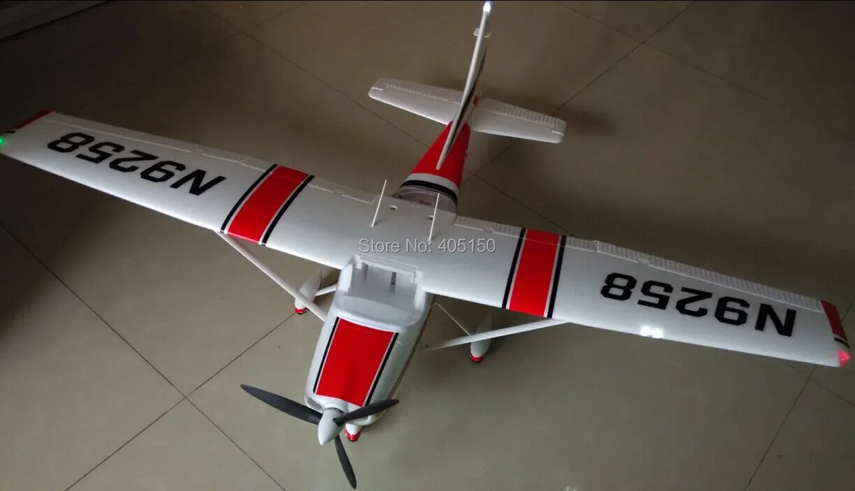 Новый радиоуправляемый самолет Cessna 182 EPO 500 класс С с щитками и светильник кой|airplane
