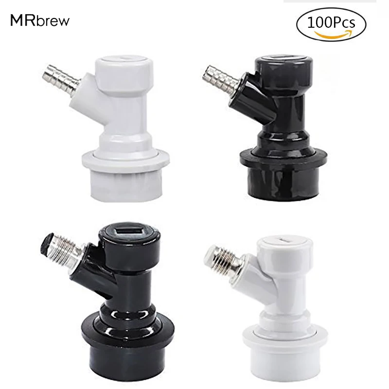100 x Ball Lock Disconnect, Ball Lock Keg Fittings, For Cornelius