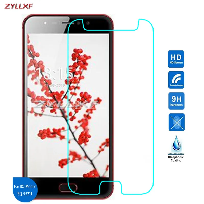 Защитная пленка для BQ Mobile BQ-5521L Rich Max из закаленного стекла 5 дюймов 9H 2.5D 5521L |
