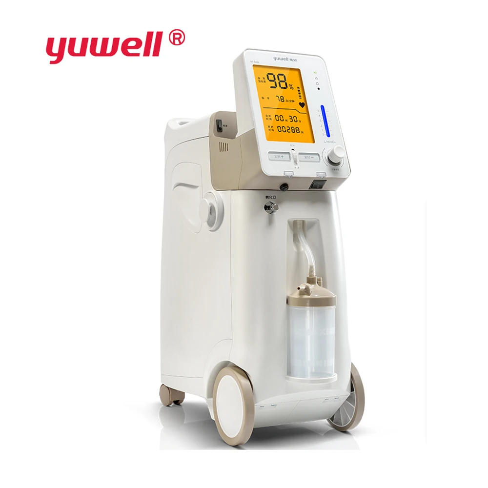 yuwell Portable Oxygen Concentrator Oxygen Bar Machines O2 Supply