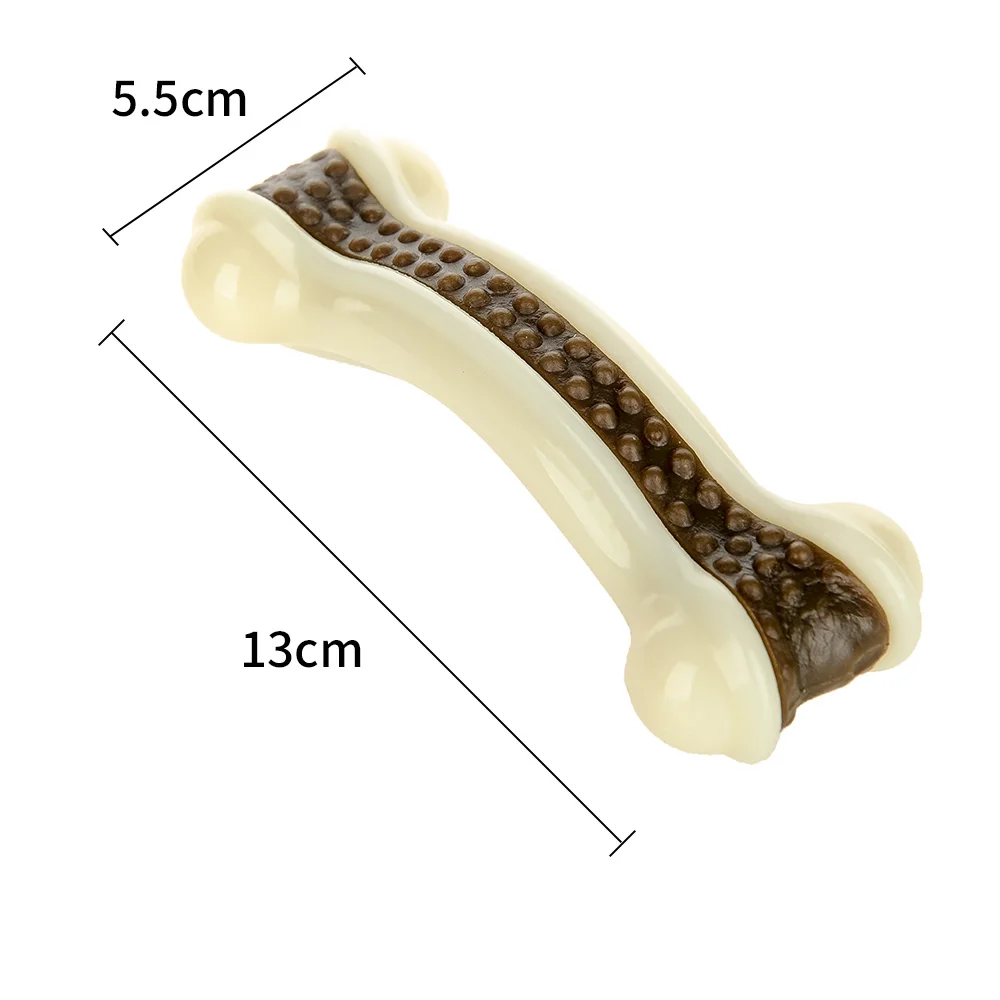 Игрушка для собак HOOPET, костная молярная, устойчивая к укусам, большие товары для домашних собак - Цвет: Черный