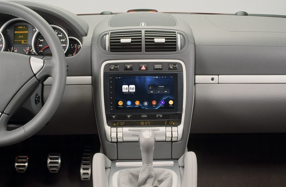 Clearance Owtosin Car Radio Multimedia Video Player Navigation GPS Android 9.0 For Porsche Cayenne 2003-2010 Car 4GB RAM 32GB ROM 0