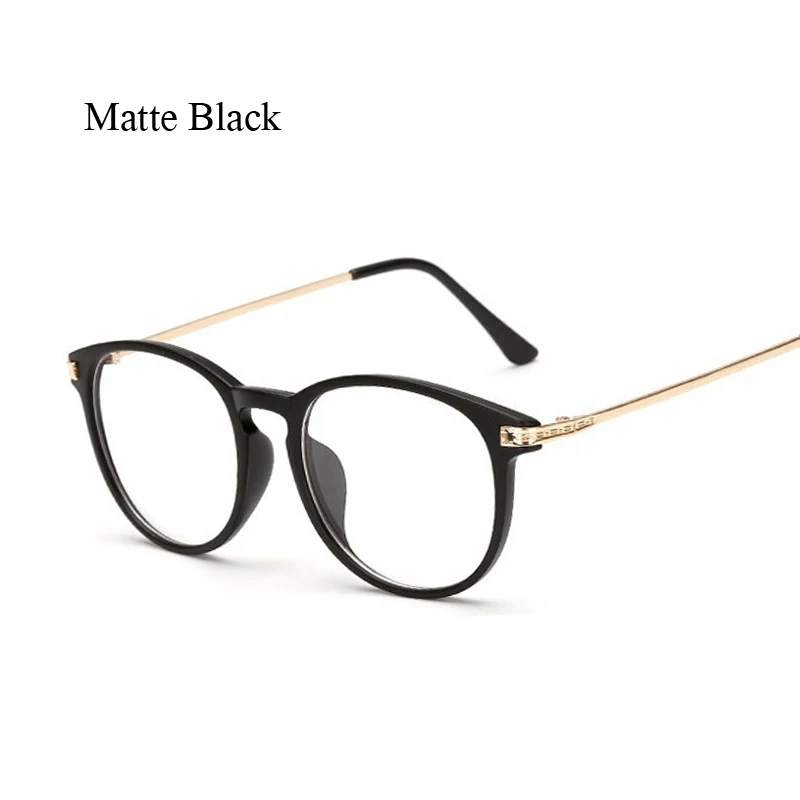 Женские Мужские Круглые очки оправа дизайнер бренда женской одежды gafas De Sol очки обычные очки Gafas очки для женщин и мужчин - Цвет оправы: JD8022 C2 Matte Gold