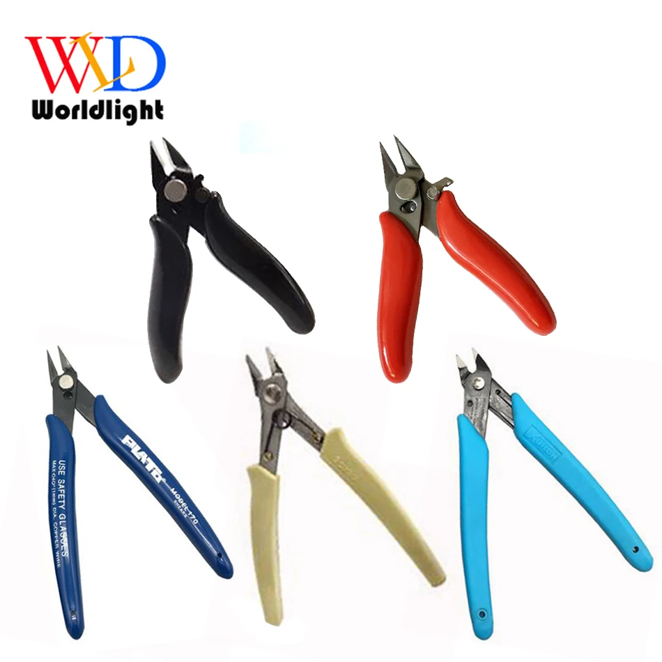

Japan Style Electrical Wire Cable Cutters Mini Nose Cutting Nipper Plier Metal Puzzle Modeling Work Side Cutting Hand Tool