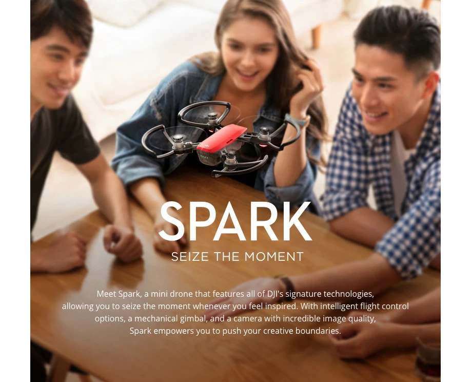 IN STOCK! Original DJI Spark drone 1080P HD Camera