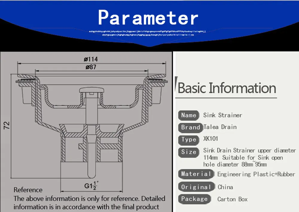Lixo, Cozinha e Banheiro Filtro De Resíduos, Rolha De Lixo