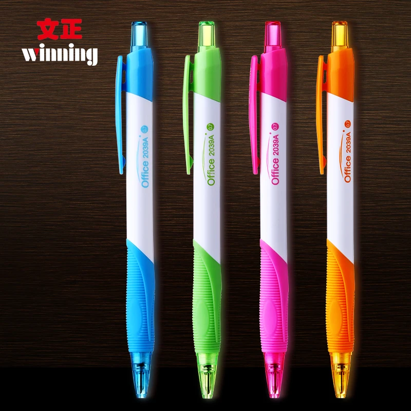 

4PCS/LOT winning brand 2039A 0.7mm blue ballpoint pen