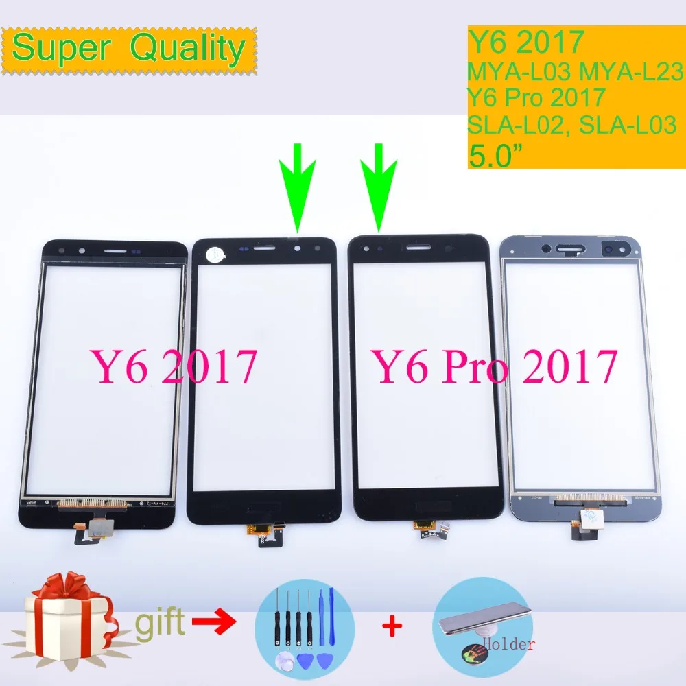 Сенсорный экран 5 0 дюйма для Huawei Y6 Pro 2017 и Nova Young сенсорная панель дигитайзер