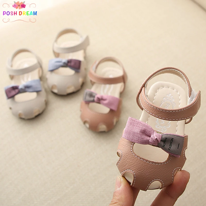 

POSH DREAM Comfortable New Design Summer Baby Girls Sandals Shoes Princess Toddler Girl Princess Shoes for Summer Baby Sandals