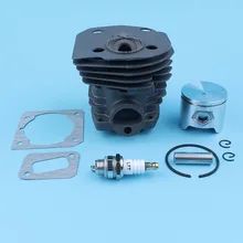 44mm Cylinder Piston Ring Pin Gasket Set For Jonsered CS 2149 2150 2152 2153 Chain Saw 503 86 99-71 Nikasil Plated 44mm Cylinder Piston Ring Pin Gasket Set For Jonsered CS 2149 2150 2152 2153 Chain Saw 503 86 99-71 Nikasil Plated