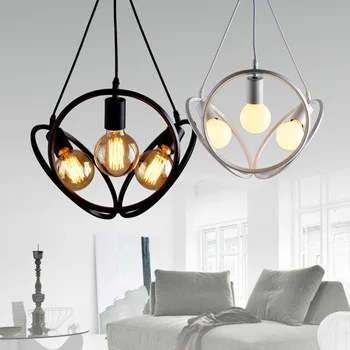 

Nordic American country retro pendant light bar aisle Mediterranean balcony creative personality pendant lamp