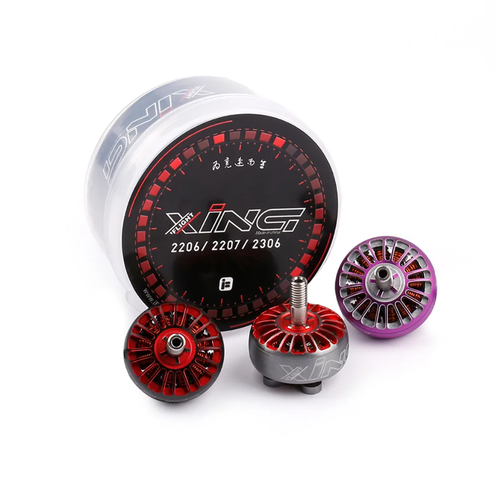 IFlight XING 2206 1700KV 1850kv 6S FPV гоночный бесщеточный двигатель с валом из титанового сплава, совместимый 5045 5043 Пропеллер для FPV