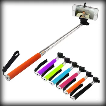 

by dhl or ems 100pcs Selfie portrait Handheld Stick Monopod Tripod with Holder for Digital Camera for iPhone for Cell Phone