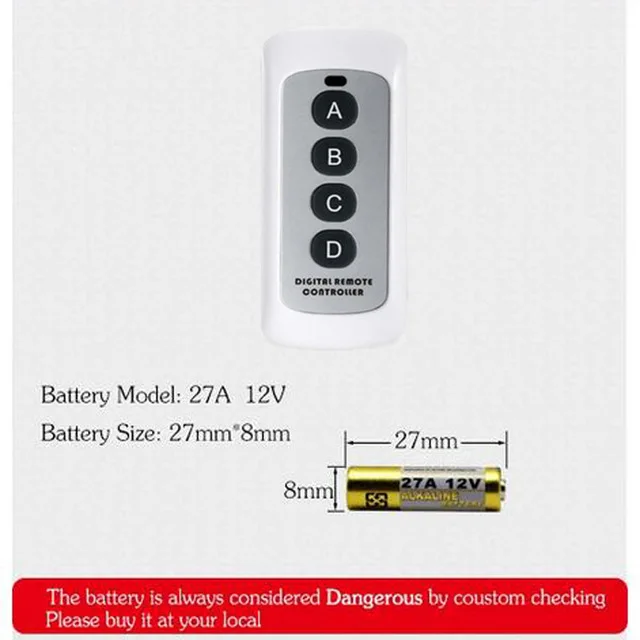 Minitiger стандарт ЕС 1 банда 2 способ 433 МГц беспроводной дистанционный настенный светильник сенсорный переключатель беспроводной палка дистанционный сенсорный переключатель - Цвет: MT-YK-01B
