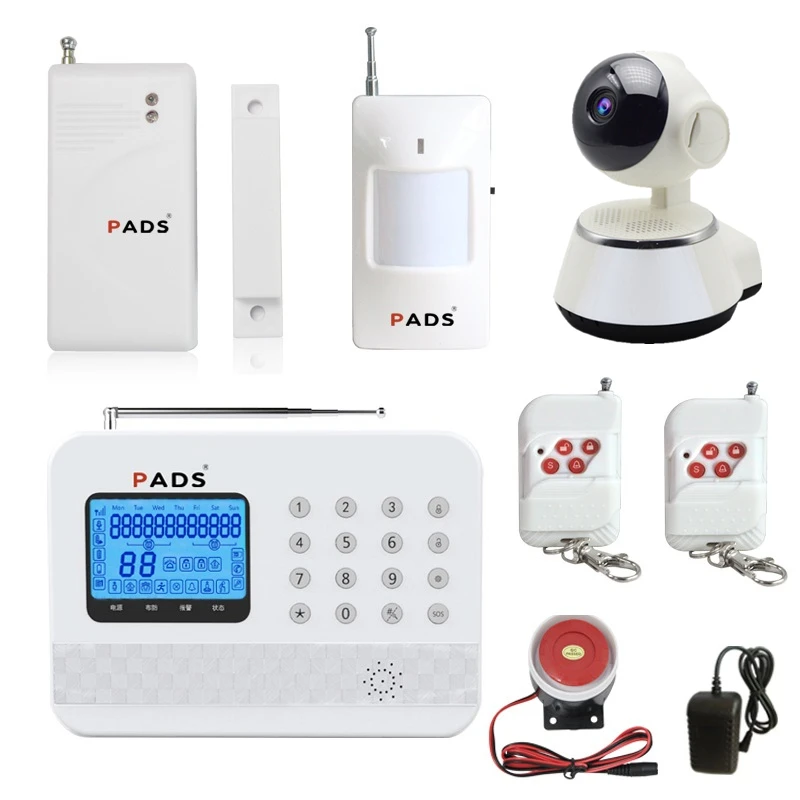 

Home Security Alarm System Night Vision IP Camera Wireless Surveillance Wifi 720P Camera Baby Monitor 32GB 64GB Memory TF card