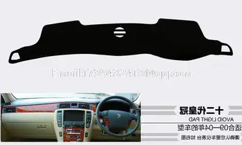 

for toyota crown generation 12 2004 2005 2006 2007 2008 2009 dashmats car-styling accessories dashboard cover RHD