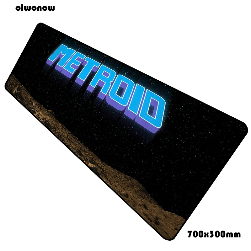 Metroid коврик для мыши 700x300x3 мм Подарок Компьютерный коврик для мыши геймер геймпад Персональный Игровой Коврик для мыши Настольный коврик офисная мышь - Цвет: Size 700x300x3mm