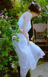 Линетт's Chinoiserie Летние оригинальные Дизайн Для женщин пижамы Стиль свободные хлопковые Вышивка белый ремень спагетти Платья для женщин