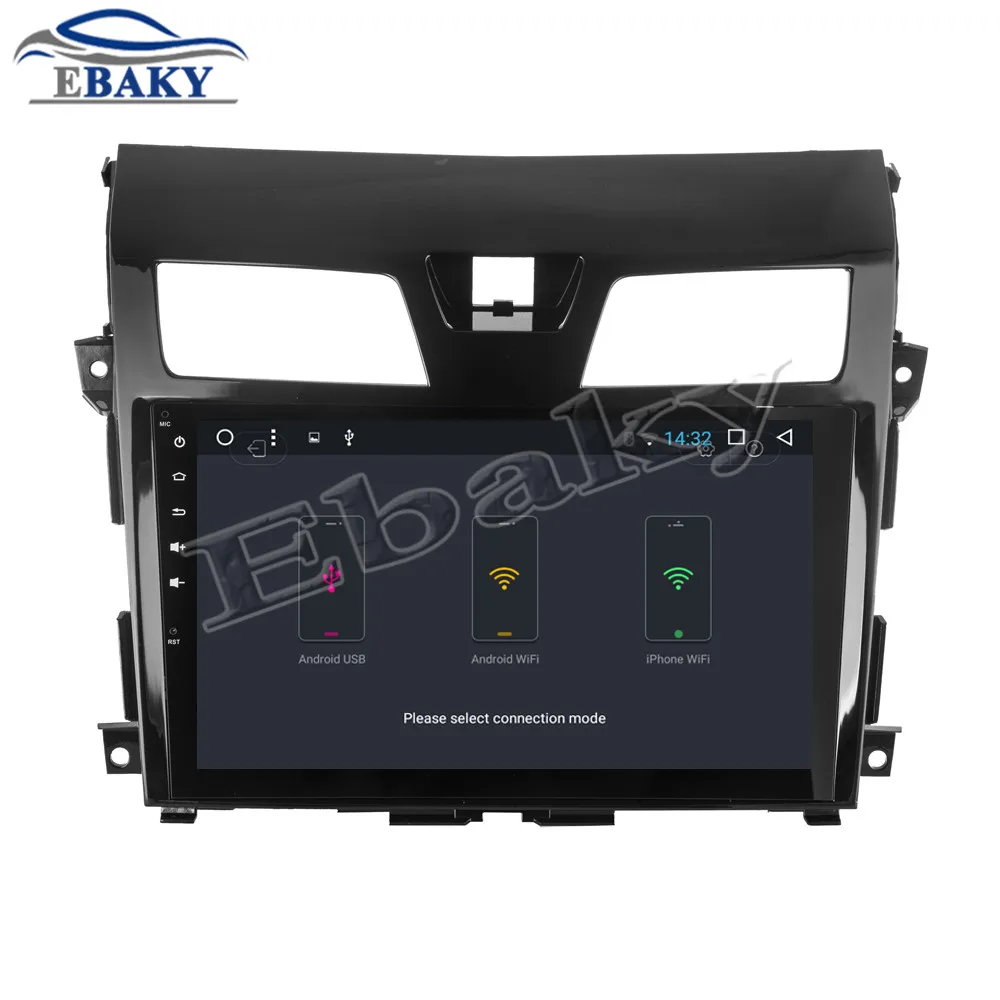 Discount NaviTopia 10.1inch 1GB/2GB RAM Quad Core/Octa Core Android 7.1/8.1 Car DVD Radio for Nissan Teana 2013 2014 2015 2016 GPS/wifi 18