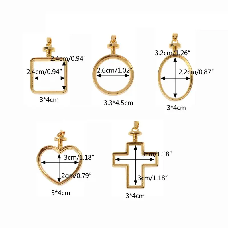 1 шт. металлическая рамка Кабошон УФ Смола прессованные цветы кулон браслет ожерелье брелок серьги DIY Изготовление ювелирных изделий