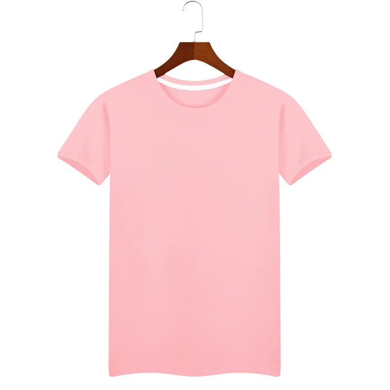

Trend student summer new cotton round neck half sleeve T-shirt Korean version of the bottoming shirt men's tide