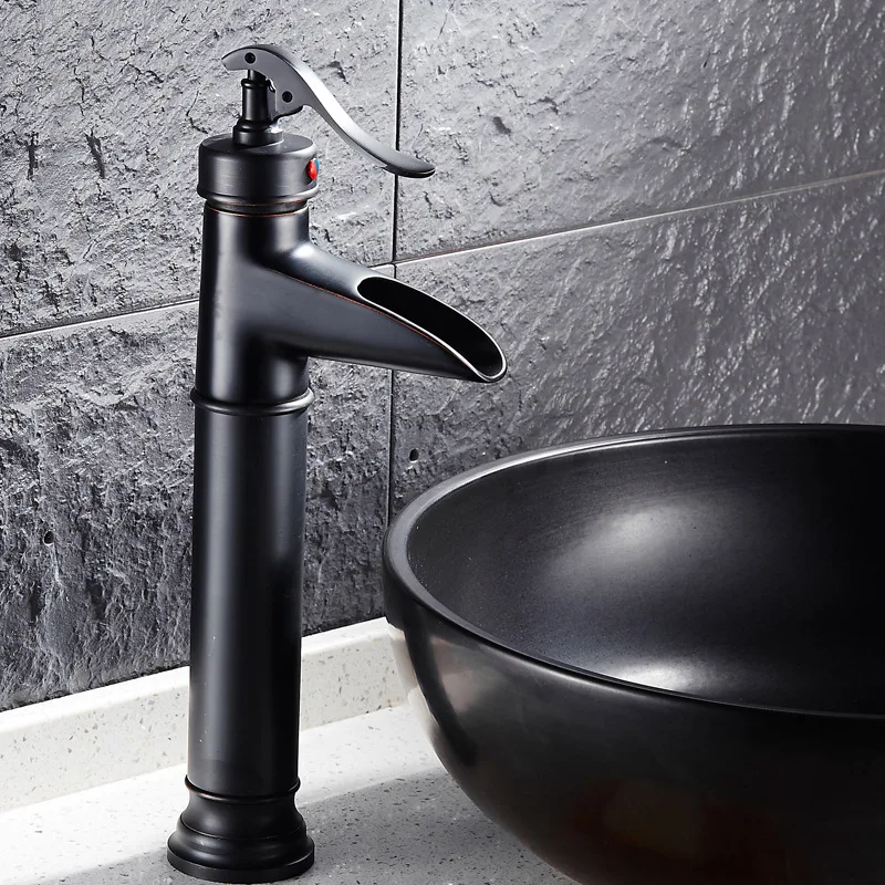 

bronze bathroom counter basin of hot and cold water faucet archaize wire drawing factory direct wholesale and retail