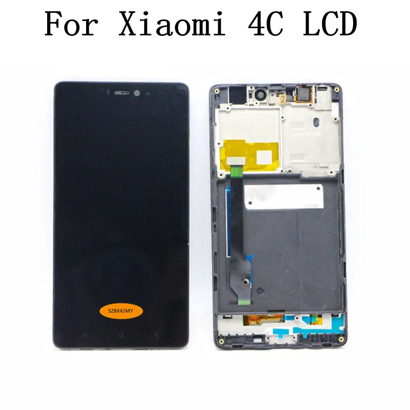 

No Dead Pixel 5.0" 1920x1080 Replace Screen Mi 4C LCD For XIAOMI Mi4C LCD Display Touch Screen Digitizer with Frame