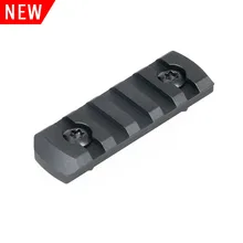 Черный Цвет Тактический M-LOK 5 слотов Rail Панель для охоты прицел OS22-0179