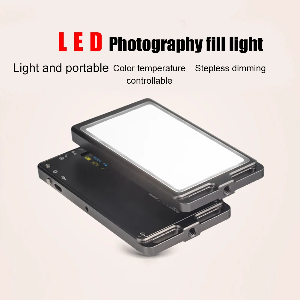 

Photography Fill Light 3000-5500K LED Adjustable Color Temperature Stepless Dimming SL@88