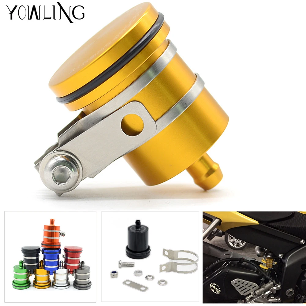 universal motorcycle CNC Fluid Oil Reservoir Front Brake Clutch Tank Oil Cup FOR yamaha tmax530 tmax500 mt-07 mt-09  honda cb400