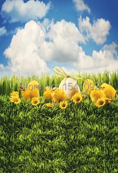 

1.5X2.2M vinyl photography backdrop newborn easter scenic computer print thin background for photo studio Customize F061
